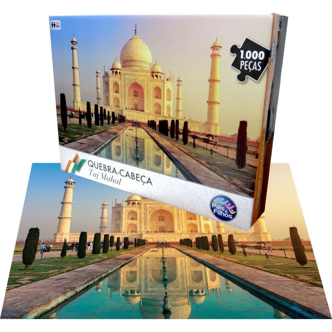 Quebra-Cabeça 1000 Peças - Taj Mahal