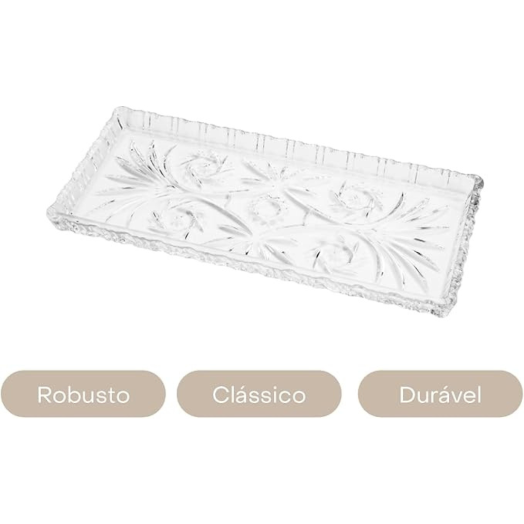 Travessa de Cristal de Chumbo Dragon - Lyor