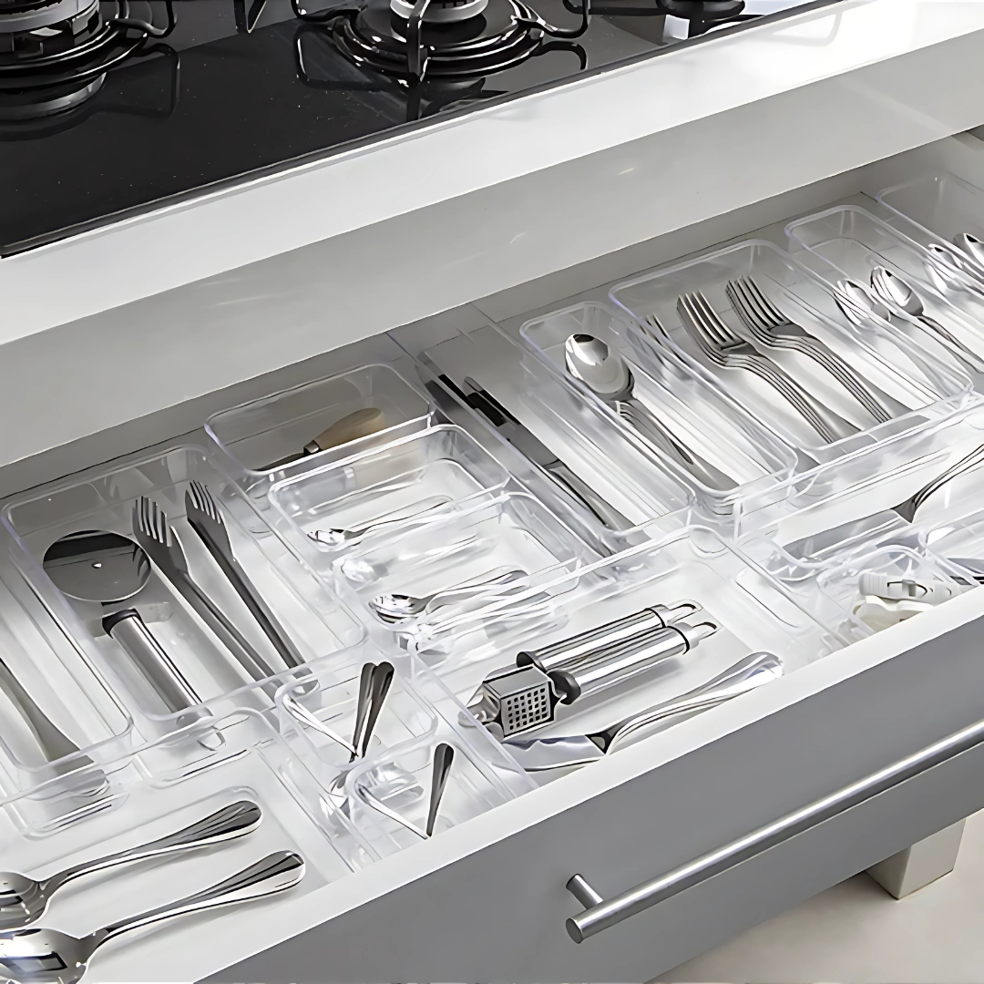 Organizador Diamond Cristal 22,5 x 15 x 5,2 cm - Paramount