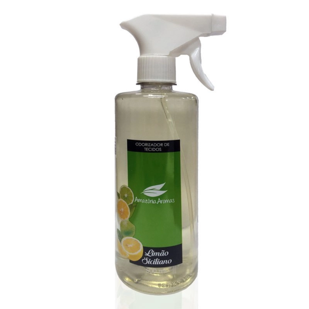 Odorizador de Tecidos 500ml Amazonia Aromas - Limão Siciliano