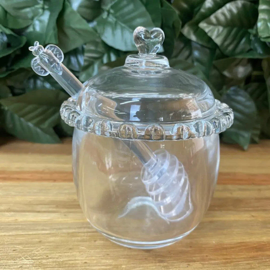 Meleira Cristal de Chumbo com Pegador Coração - Lyor