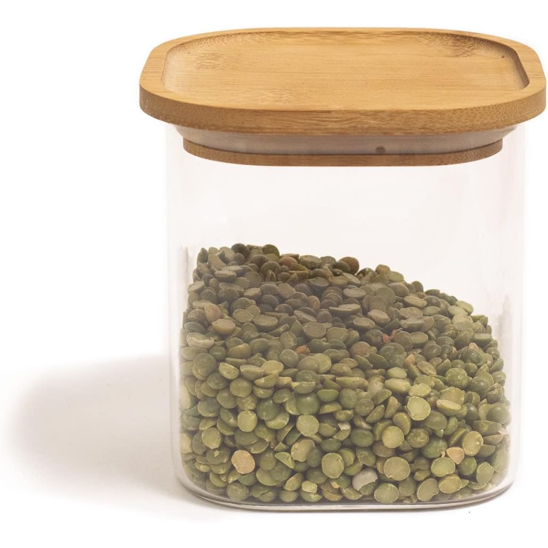 Pote de Vidro 800ML Empilhável - Oikos