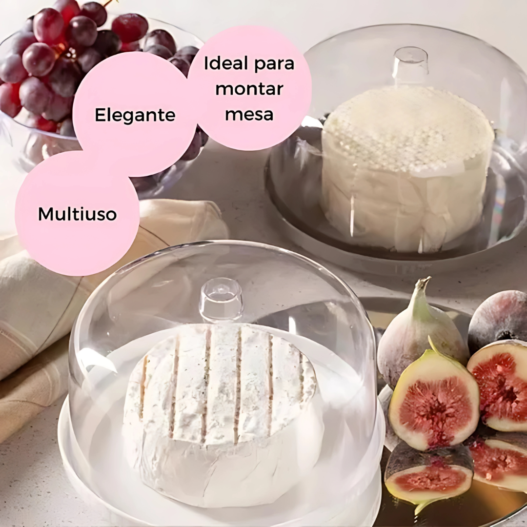 Serve Tudo Redondo Diamond 16,5 cm Branco - Paramount
