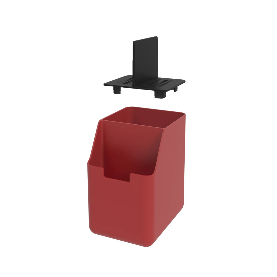 Dispenser Single 500ml Vermelho - Coza