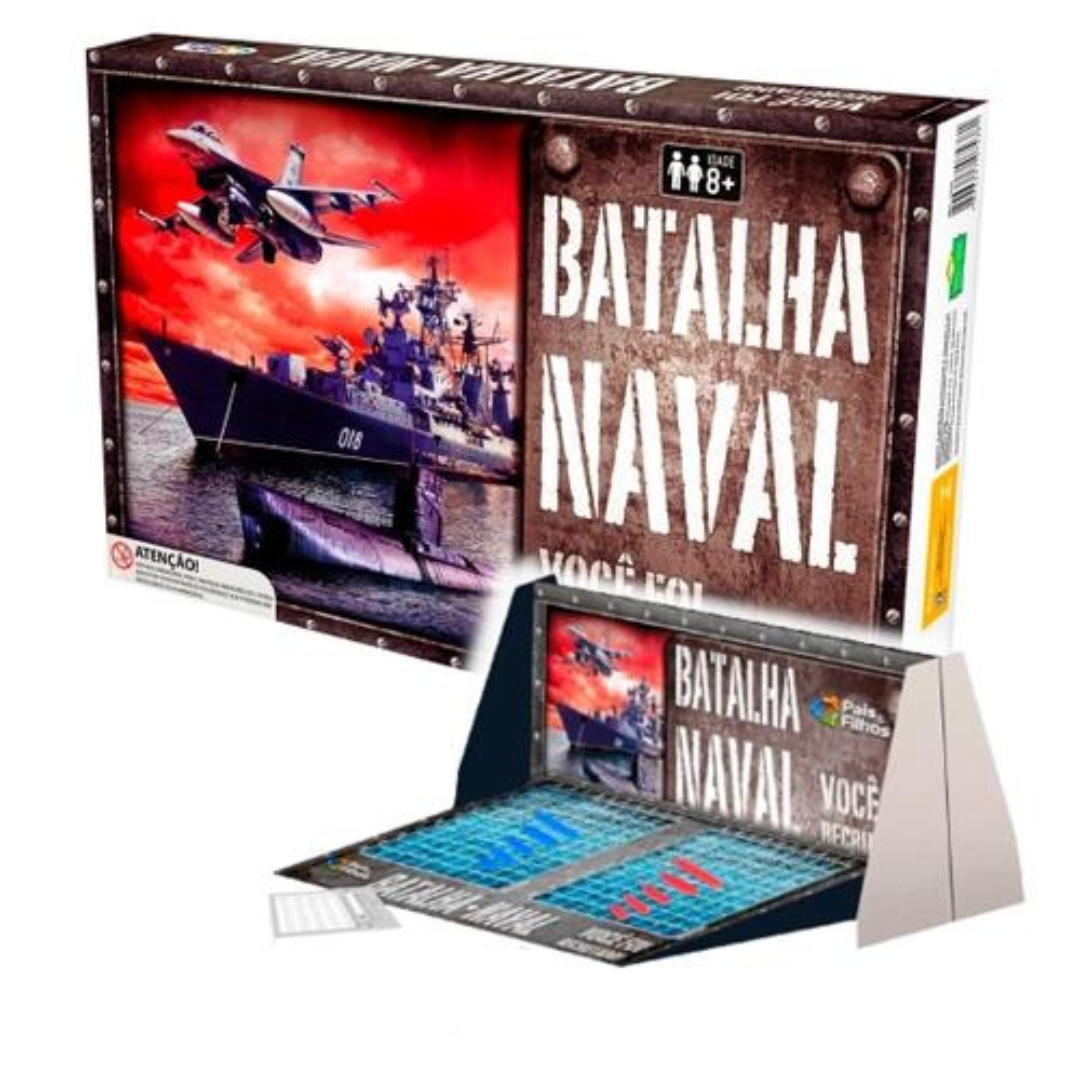 Batalha Naval - Jogo de Tabuleiro Clássico