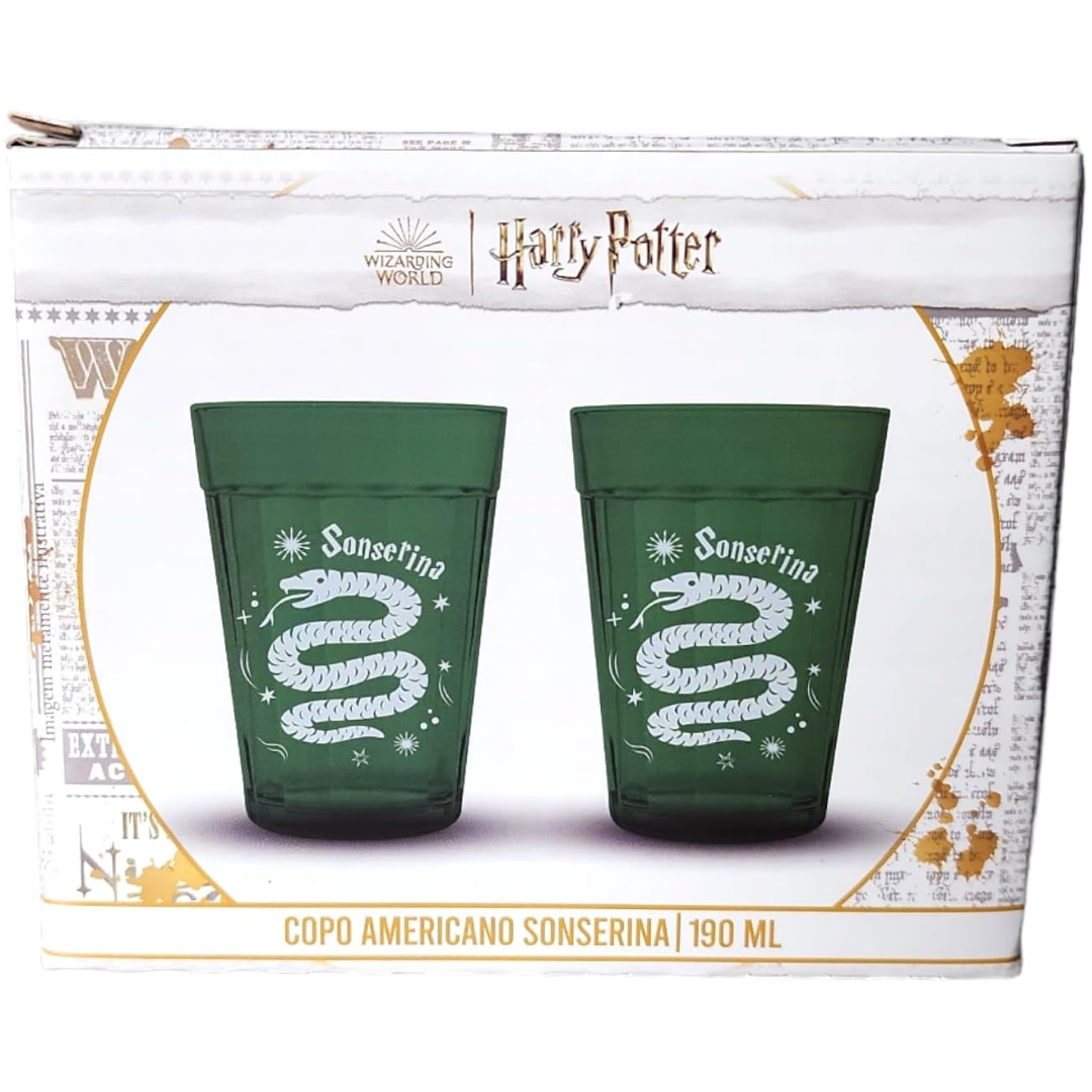 Copo Americano Prime Harry Potter 190 ml - Sonserina