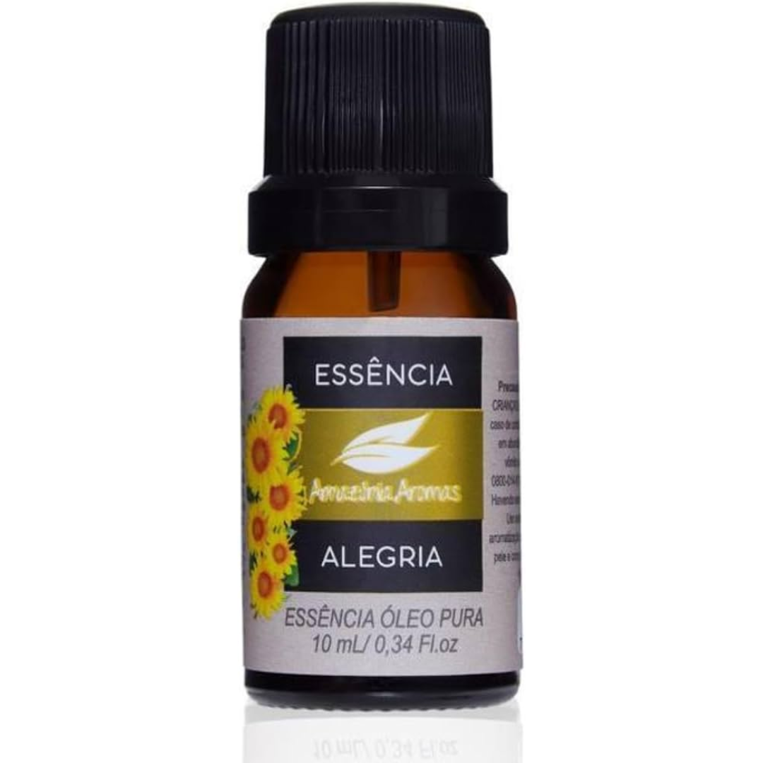 Essência Oleosa Amazonia Aromas 10ml - Alegria