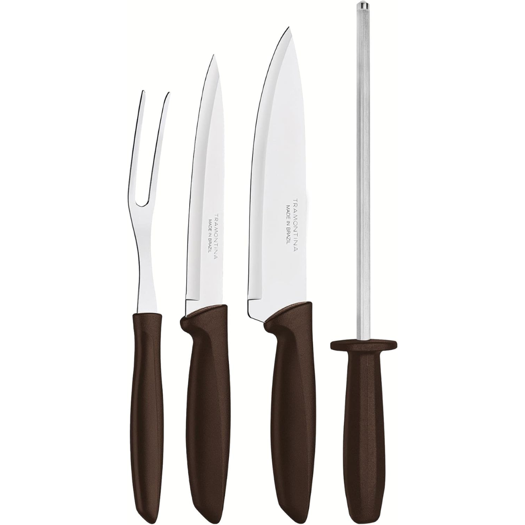 Kit Churrasco Inox 4 Peças - Tramontina