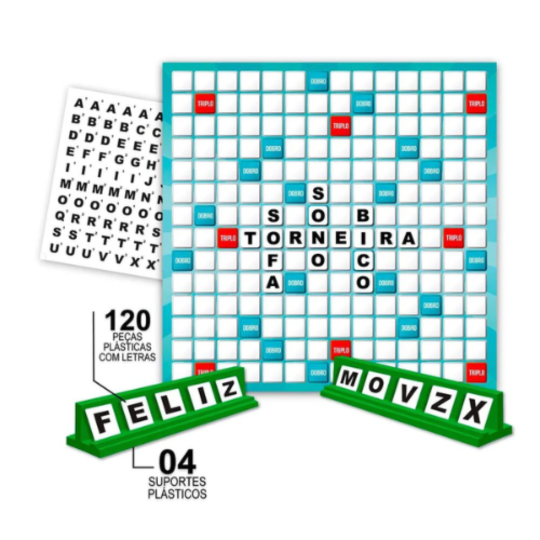 Palavras Cruzadas - Jogo de Tabuleiro Educativo