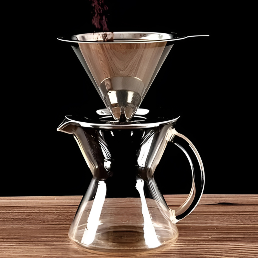 Filtro Coador de Café em Inox 12cm