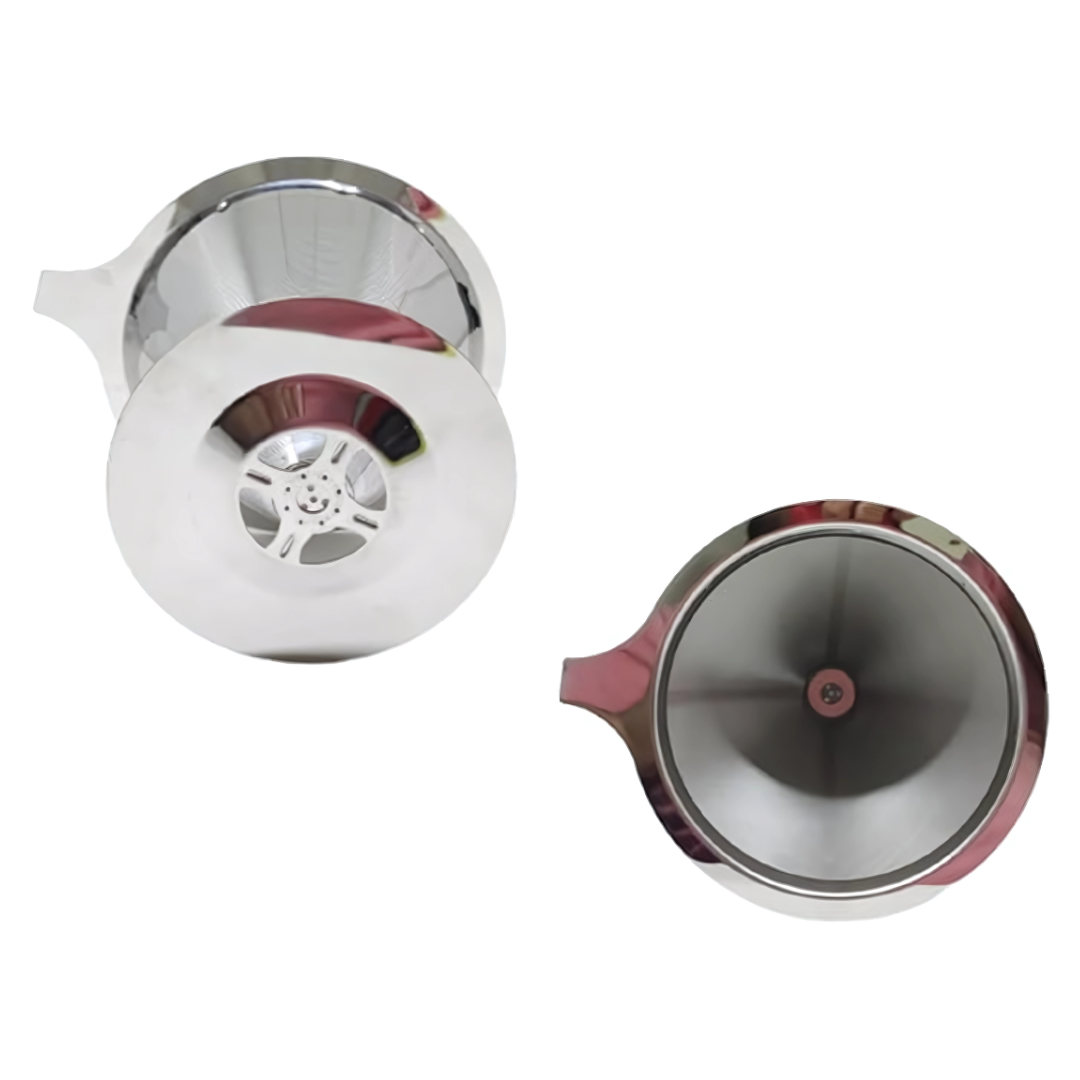 Filtro Coador de Café em Inox 12cm