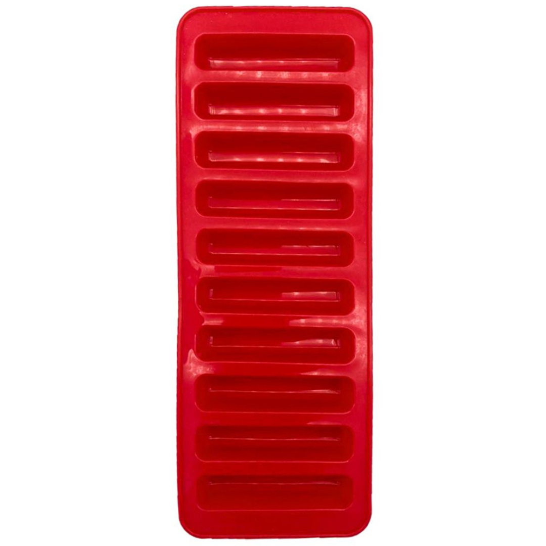 Forma de Gelo Silicone 10 Cavidades Palito Retangular - Clink