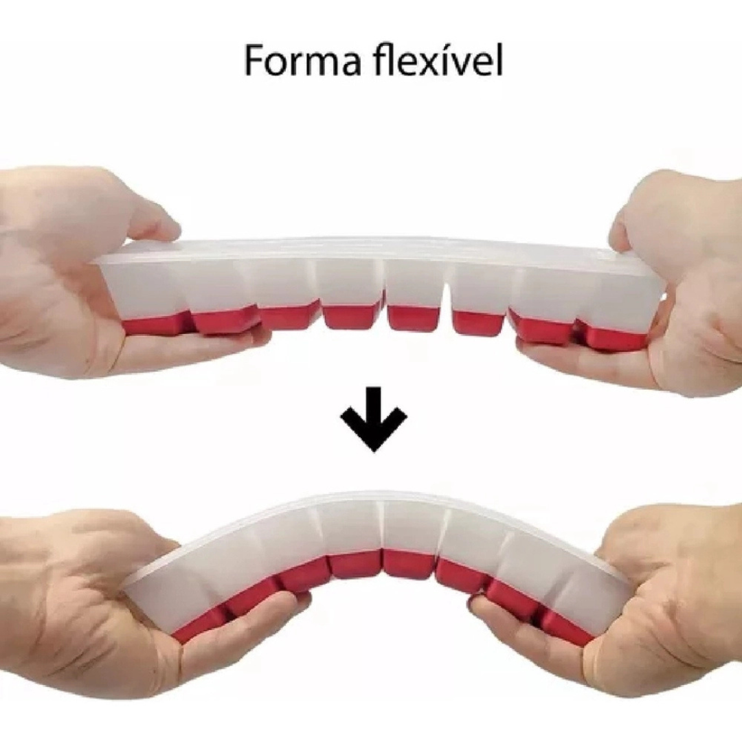 Forma de Gelo Flexível 16 Cavidades  - Sanremo