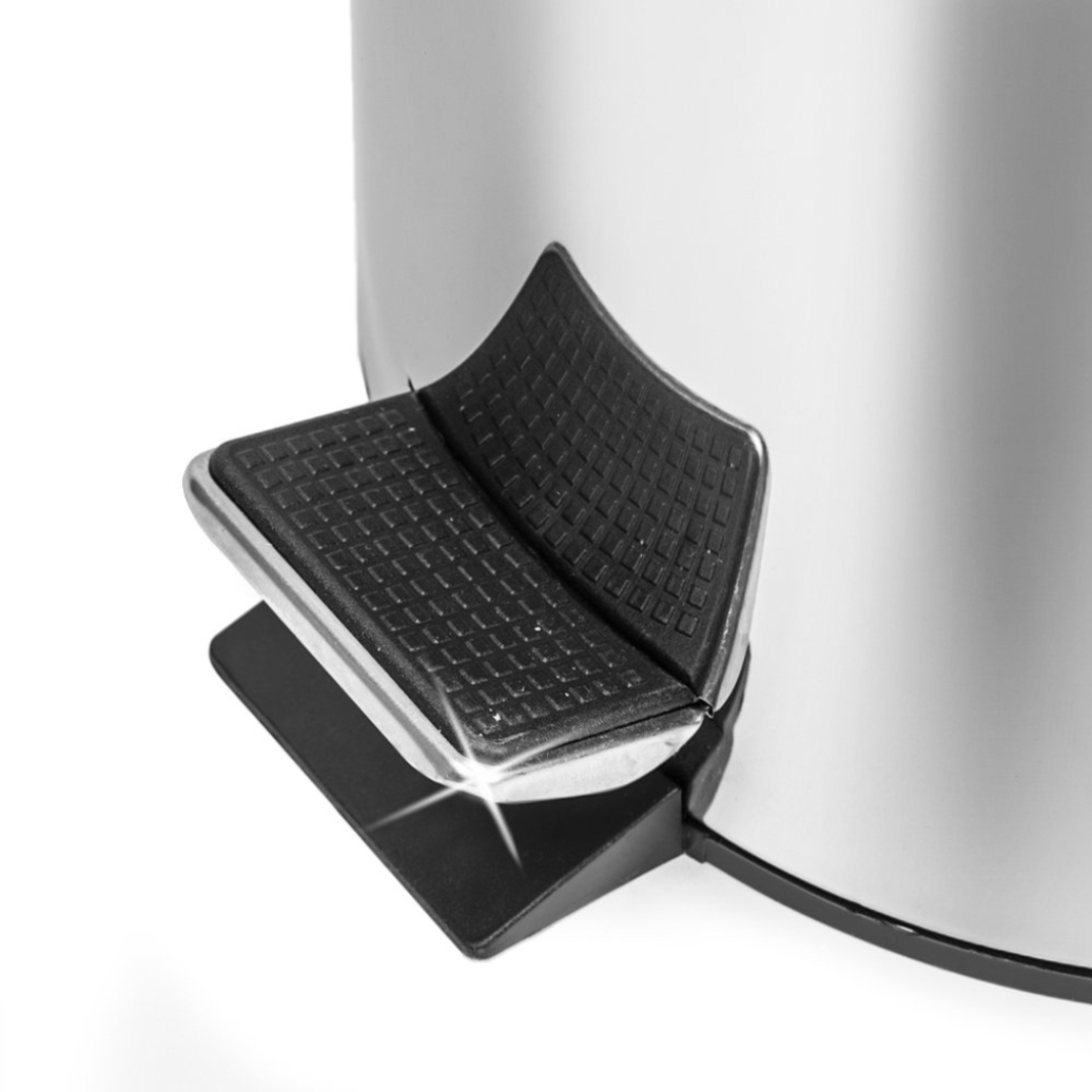 Lixeira com Pedal Inox 3L - Clink