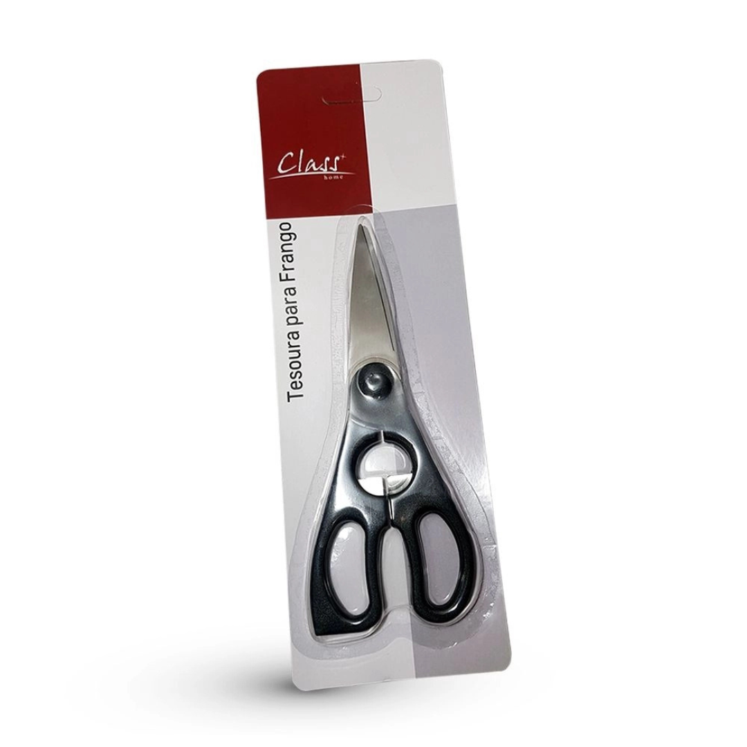 Tesoura para Frango Class Home Inox Preto