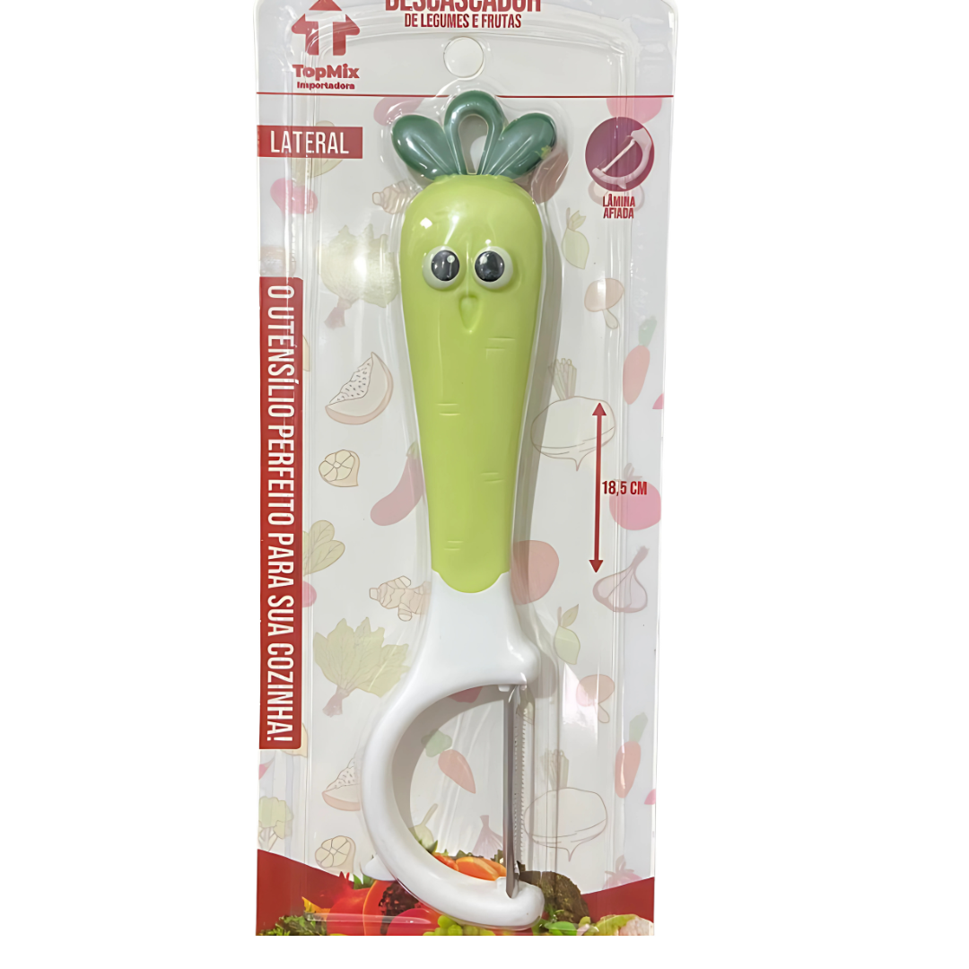 Cortador Descascador de Legumes/Frutas Frontal Inox Top Mix