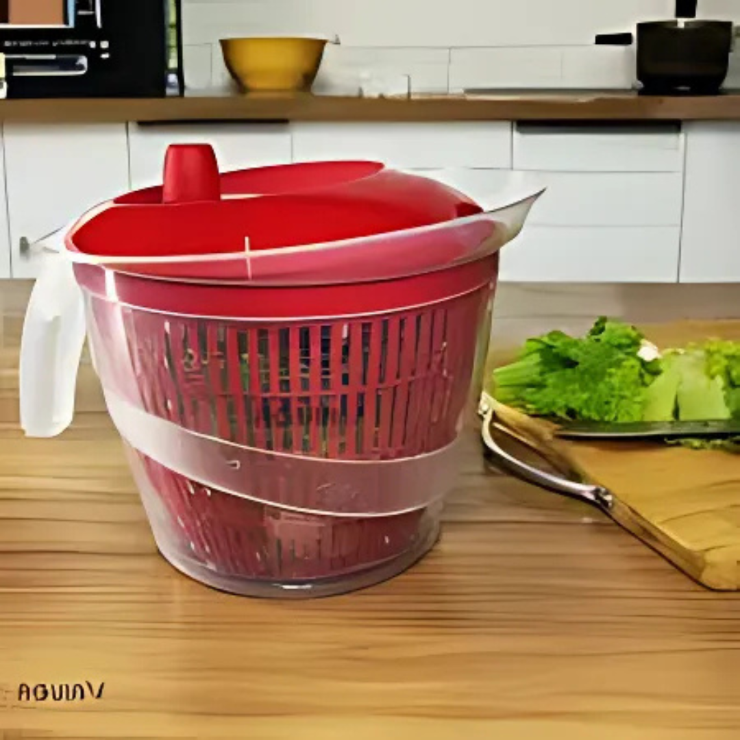 Secador de Saladas Vermelho - Plasútil