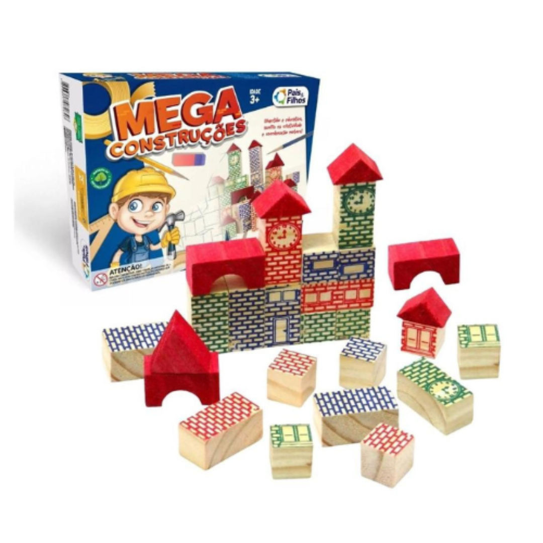 Mega Construções 45PCS - Pais e Filhos
