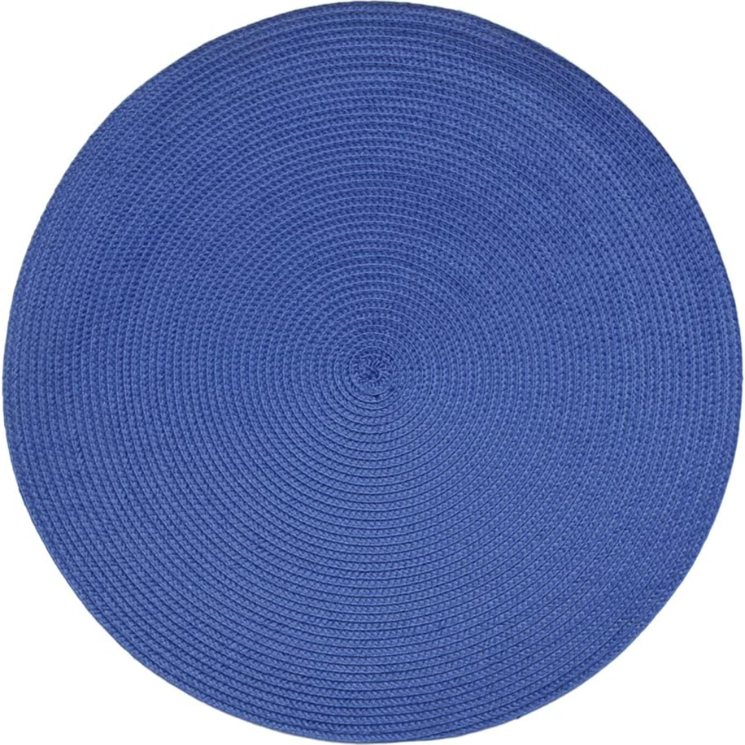 Lugar Americano de Plástico Fresno Espiral Azul - Lyor