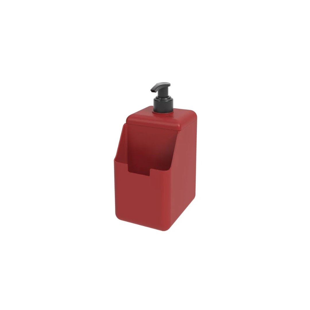 Dispenser Single 500ml Vermelho - Coza