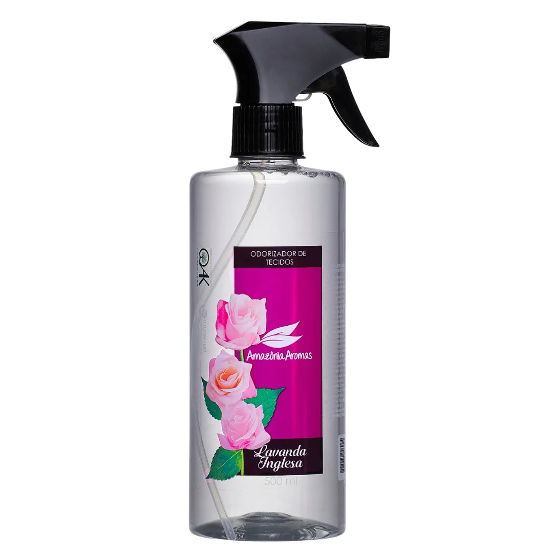 Odorizador de Tecidos 500ml Amazonia Aromas - Lavanda Inglesa