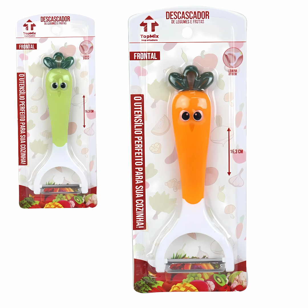 Cortador Descascador de Legumes/Frutas Frontal Inox Top Mix
