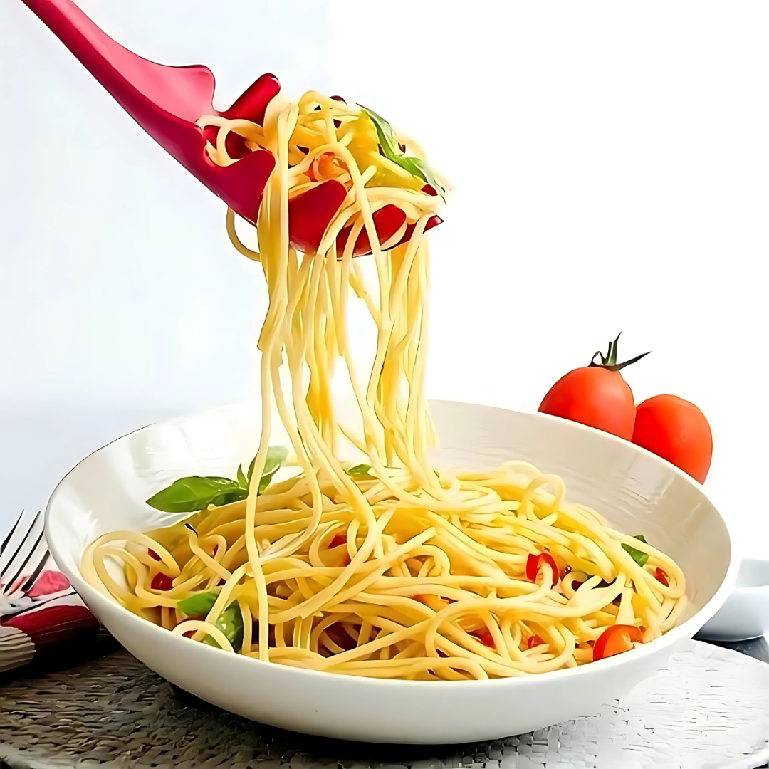 Pegador Vermelho de Macarrão Plástico - Sanremo