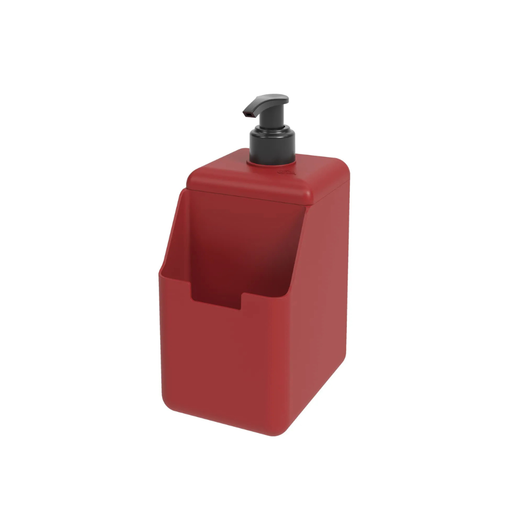 Dispenser Single 500ml Vermelho - Coza